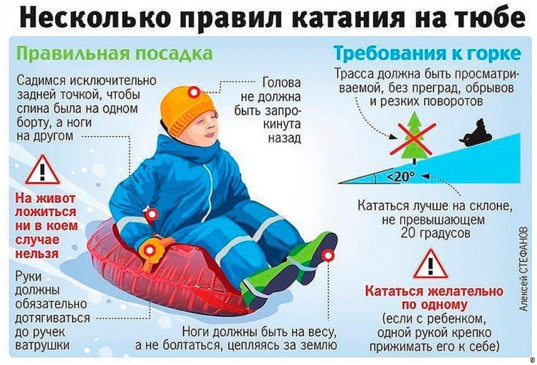 Правила безопасного катания с горок. Правила безопасного катания с горок.